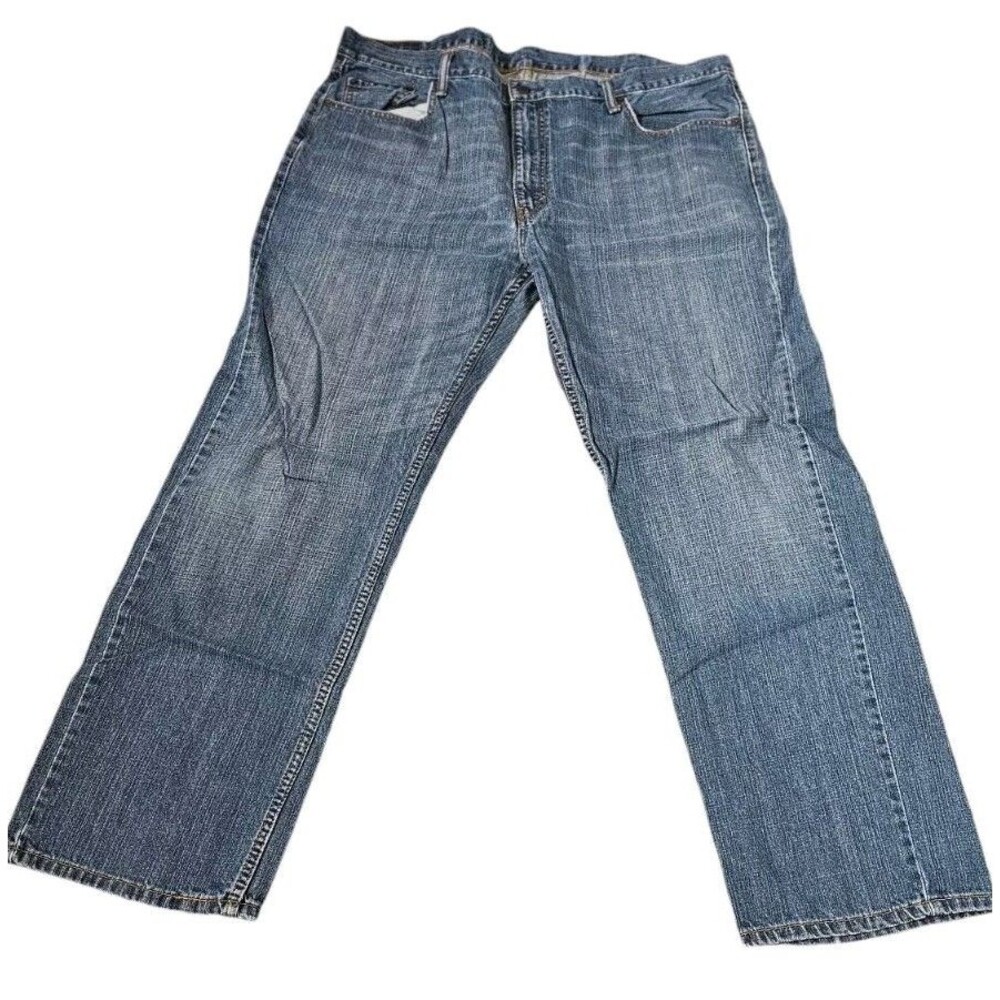 Levi's Men's Size 42x32 in Straight Regular 559 Relaxed Fit Blue Jeans